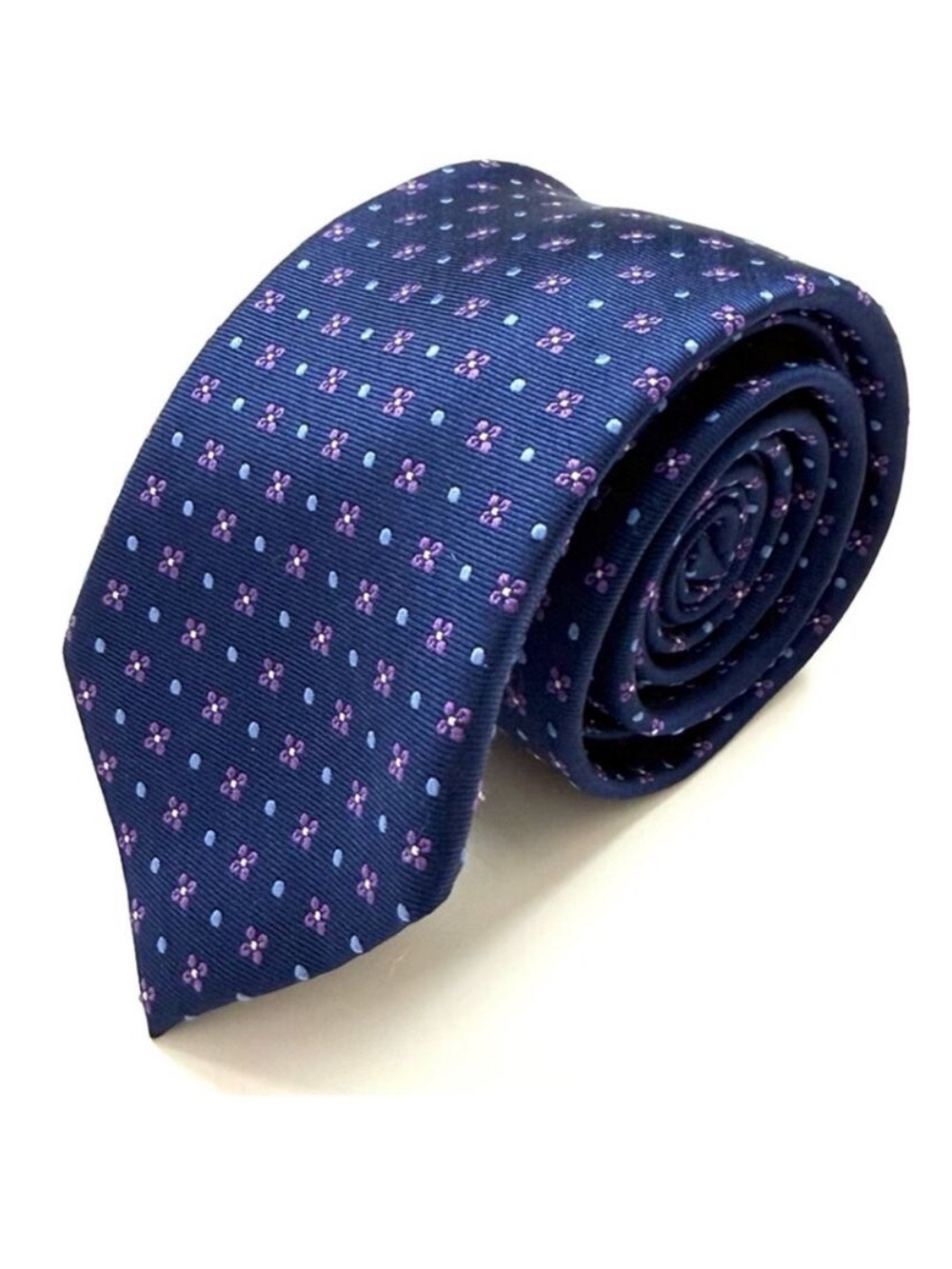 Lauren Ralph Lauren Tie in Silk Floral Dot